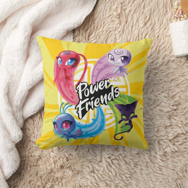 Miraculous Kwamis Power Friends Kissen (Decke)