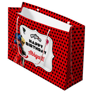Miraculous Ladybug & Cat Noir Birthday Große Geschenktüte
