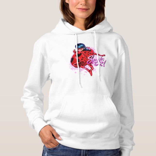 Miraculous Ladybug | Grafische Punkte Hoodie (Vorderseite)