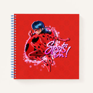 Miraculous Ladybug Grafische Punkte Notizbuch