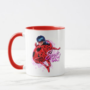 Miraculous Ladybug   Grafische Punkte Tasse