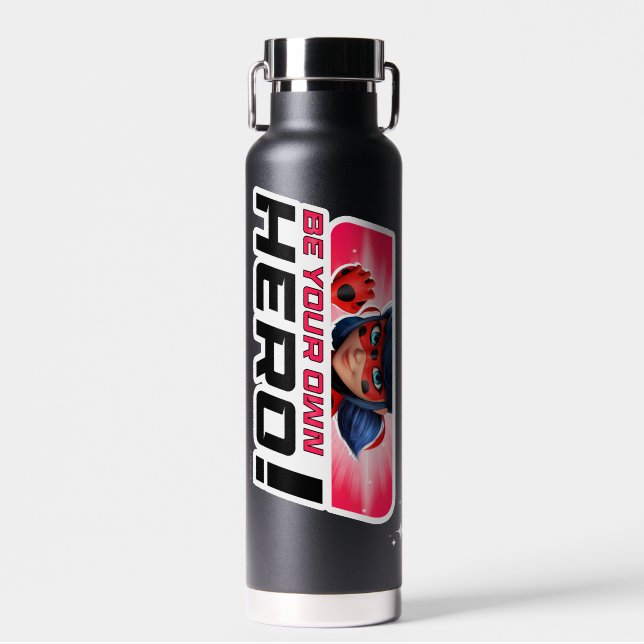 Miraculous Ladybug | Seid euer eigener Held Trinkflasche (Vorne)