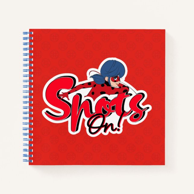 Miraculous Ladybug | Spots auf Notizbuch (Vorderseite)