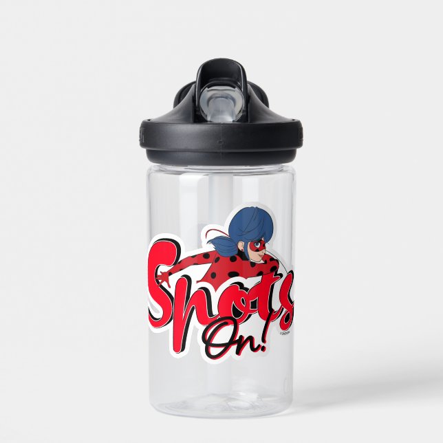 Miraculous Ladybug | Spots auf Trinkflasche (Vorne)