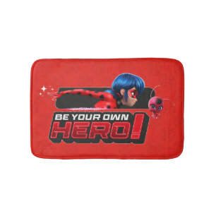 Miraculous Ladybug & Tikki   Sei dein eigener Held Badematte