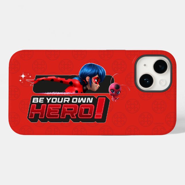 Miraculous Ladybug & Tikki | Sei dein eigener Held Case-Mate iPhone 14 Hülle (Rückseite (Horizontal))