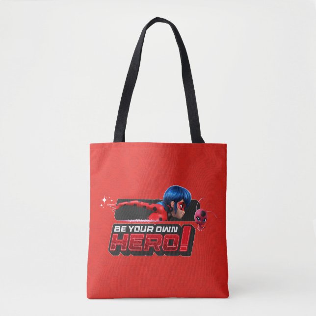 Miraculous Ladybug & Tikki | Sei dein eigener Held Tasche (Vorderseite)