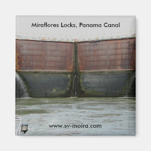 Miraflores Locks Magnet