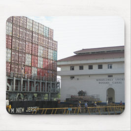 Miraflores Verschluss. Panamakanal Mousepad