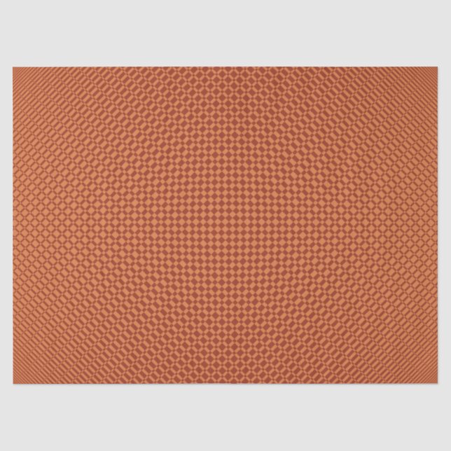 "Mirage"| Amberglow on Terracotta| Seidenpapier (Vorderseite)