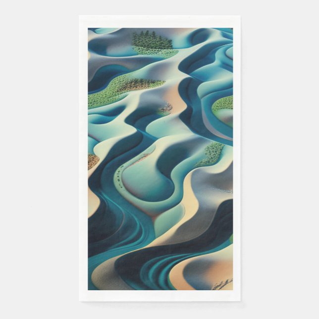 Mirage Currents Serviette (Vorderseite)