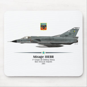 Mirage IIIEBR - Brasilianische Luftwaffe - FAB Mousepad
