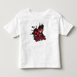 Mirakulöse Re-verse Shadybug Figur Grafik Kleinkind T-shirt