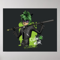 Mirakulous Re-Vers Claw Noir Charakter Grafik