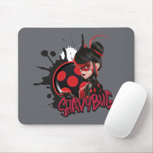 Mirakulous Re-verse Shadybug-Zeichen Grafik Mousepad