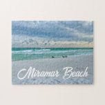 Miramar Beach Florida Schöne Meeresfotografie<br><div class="desc">Ein Rätsel des schönen Miramar Beach Florida. Wunderschöne smaragdfarbene Küstenfotografie der Sandpferde am Rand der Meereswellen auf dem Sand. Im Sommer hübsche Strandgeschenke von Destin.</div>