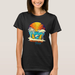 Miramar Beach Sunset Florida Ferien Paare Fami T-Shirt