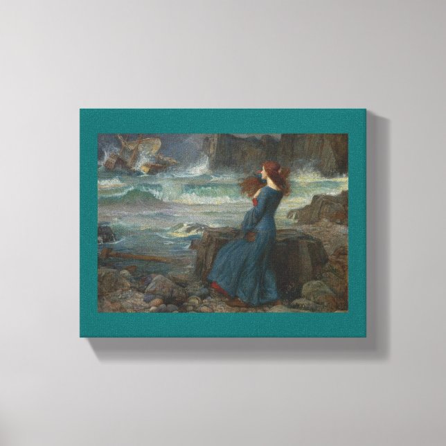 Miranda (Der Sturm) Leinwanddruck (Vorderseite)