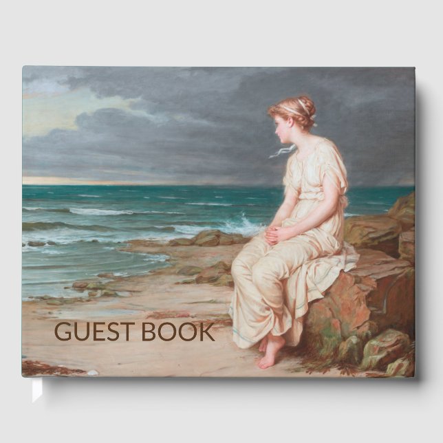 Miranda John William Waterhouse Art Gästebuch (Vorderseite)