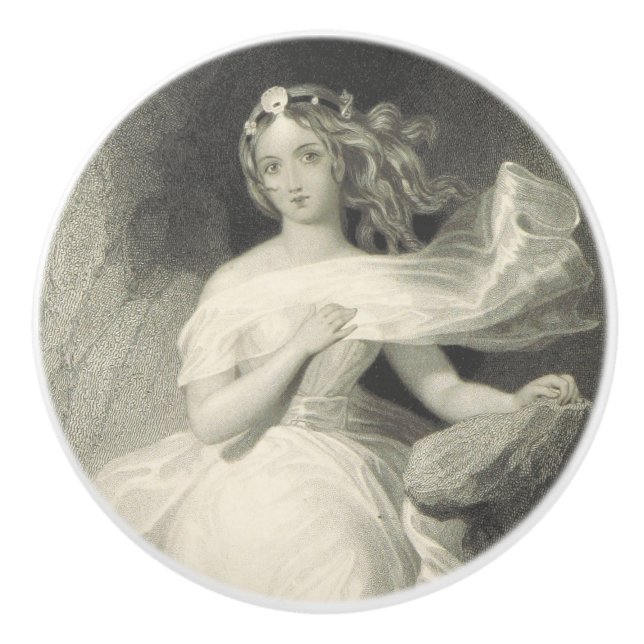 Miranda Keramikknauf (Vorderseite)