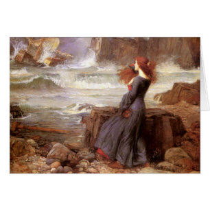 Miranda — La tempête de John William Waterhouse