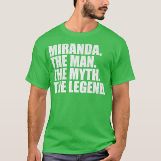 Miranda Miranda Familienname Miranda Nachname Mira T-Shirt