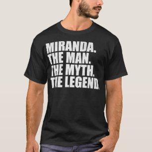 Miranda Miranda Familienname Miranda Nachname Mira T-Shirt