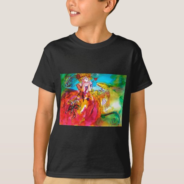 MIRANDOLINA / Venezianische Karnevalsmasken T-Shirt (Vorderseite)