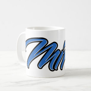 Mirco Vorname Name blue Tasse Kaffeetasse