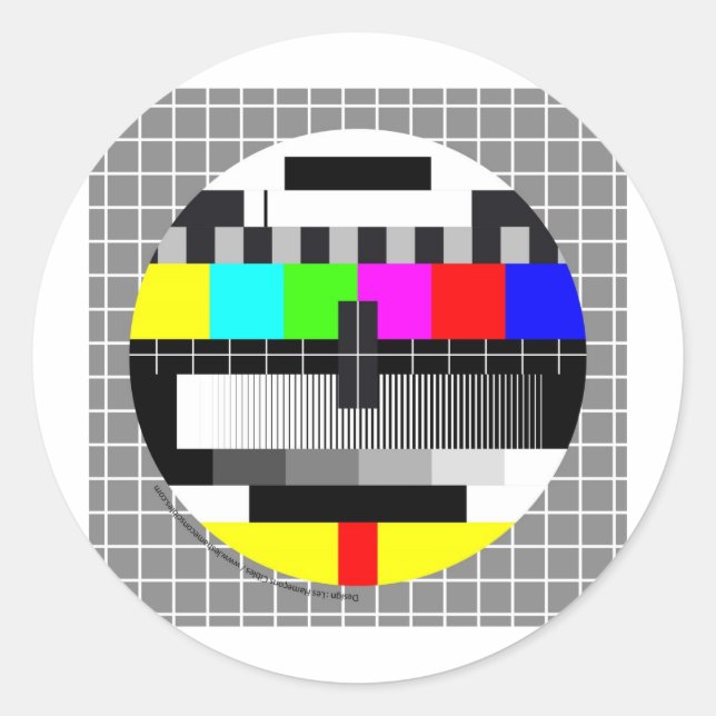 Mire TV Runder Aufkleber (Vorderseite)