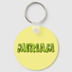 Miriam Name Kiwi Design Porte-clés