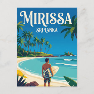 Mirissa Strand Sri Lanka Postkarte