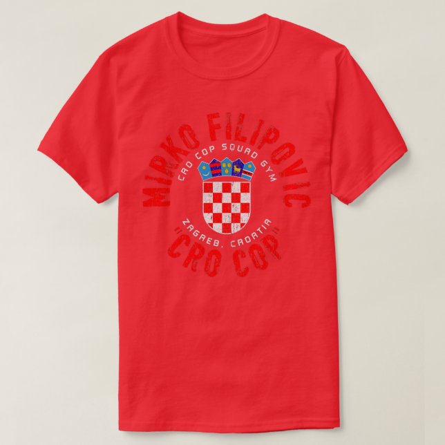 Mirko Cro Polizist Filipovic T-Shirt (Design vorne)