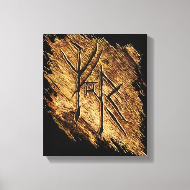Mirkwood-Symbol Leinwanddruck (Vorderseite)