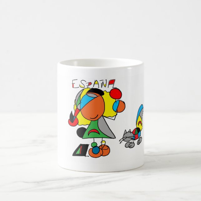 Miro Mädchen Kaffeetasse (Mittel)