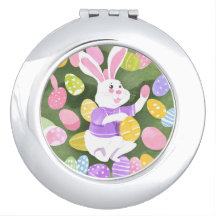 lapin avec oeufs de pâques