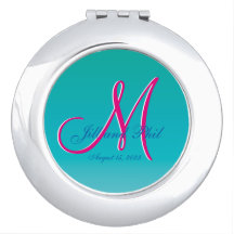 Monogramme 3d Turquoise