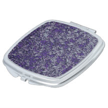 Tissu métallique rouillé foncé Royal violet Abstra