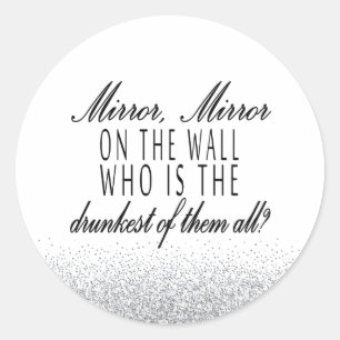 Miroir, Miroir, Sticker Drôle