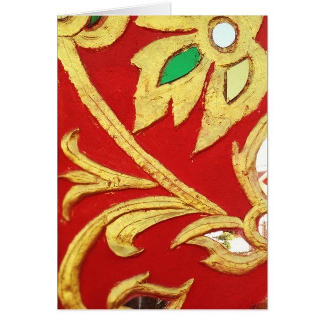 Miroirs de Chiang Mai et peinture d'or (Devant)