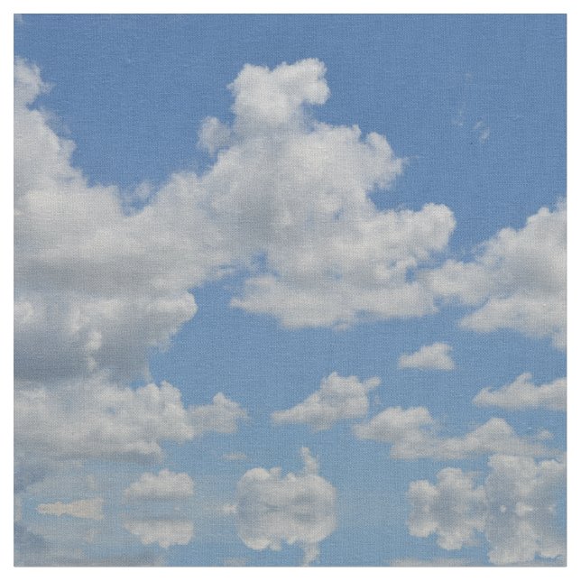 Mirriored Wolken Stoff (Nahaufnahme)