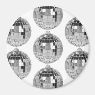 Mirror-Ball-Magnet, Glitzer-Ball-Magnet, Disco Magnet