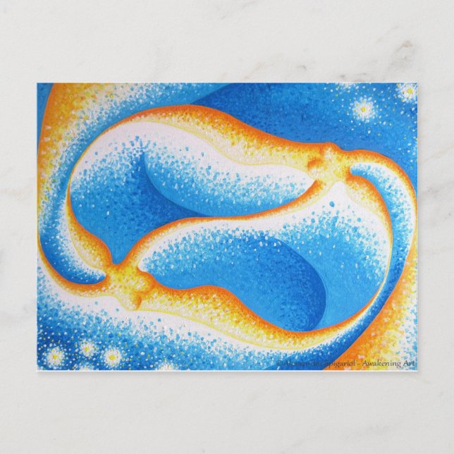 Mirror Dance Postkarte (Vorderseite)