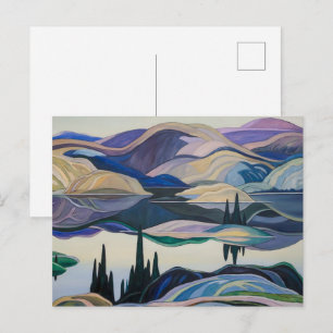 Mirror Lake Franklin Carmichael Postkarte