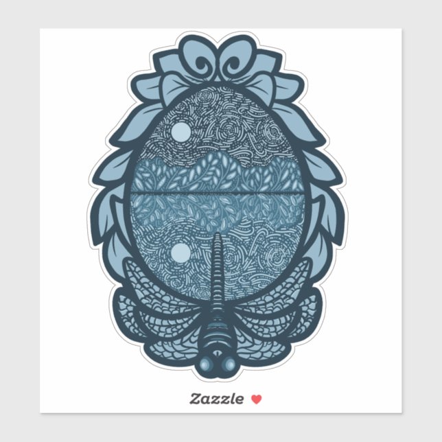 Mirror Lake Sticker (Blatt)