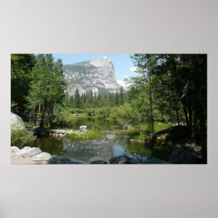 Mirror Lake View im Yosemite Nationalpark Poster