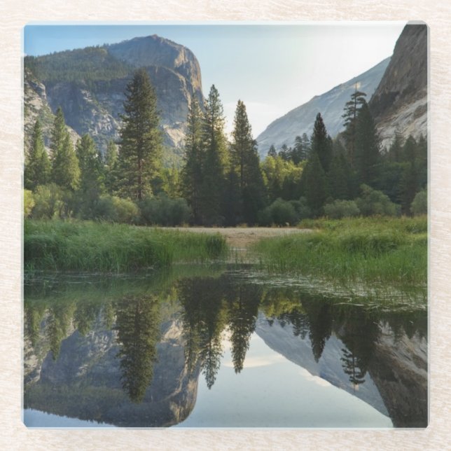 Mirror See, Yosemite Glasuntersetzer (Vorderseite)