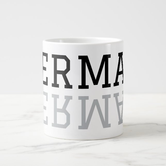 Mirror-Tasse Jumbo-Tasse (Vorderseite)