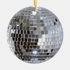Mirrored Disco Ball 1 Keramikornament