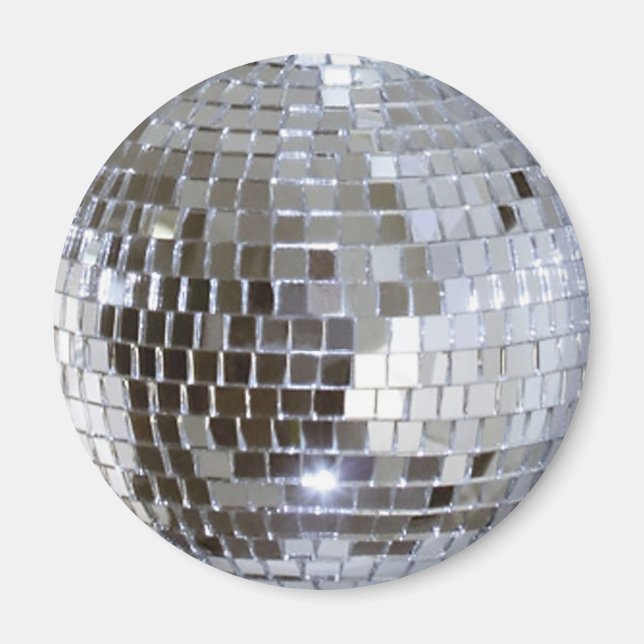 Mirrored Disco Ball 1 Magnet (Vorne)